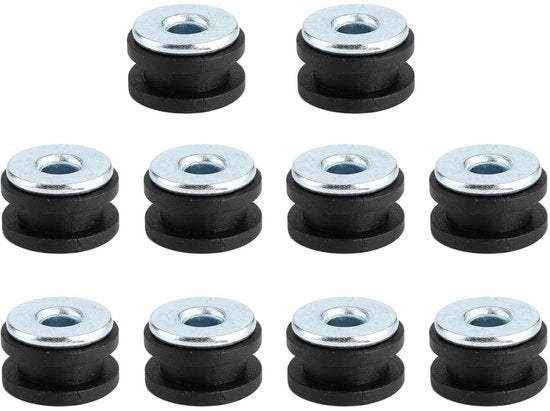 Kit di Tolleranza Professionale - Gomma/Metallo - Adatto per Coperture Stagni - Alta Precisione - Prestazioni Affidabili - Dimensione Totale 10,7 mm - Tolleranza di Passaggio