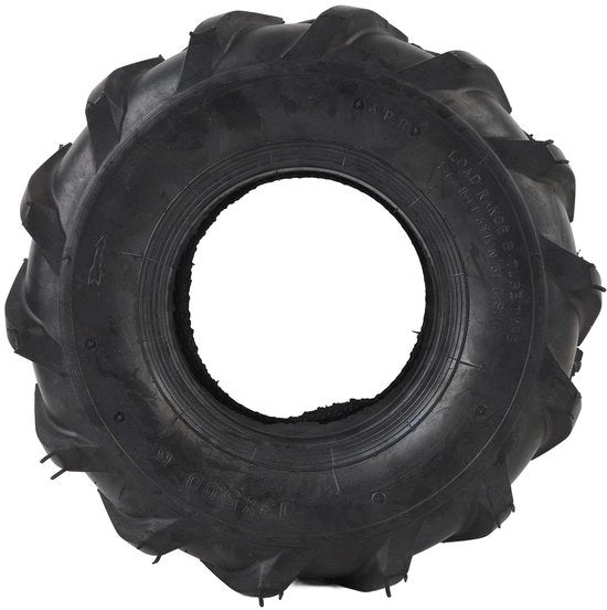 Cinghia Tubolosa 13x5.00-6 - Antiscivolo - Resistente all'esplosione - Eccellente Presa - Migliorata Trazione - Gomma Duratura