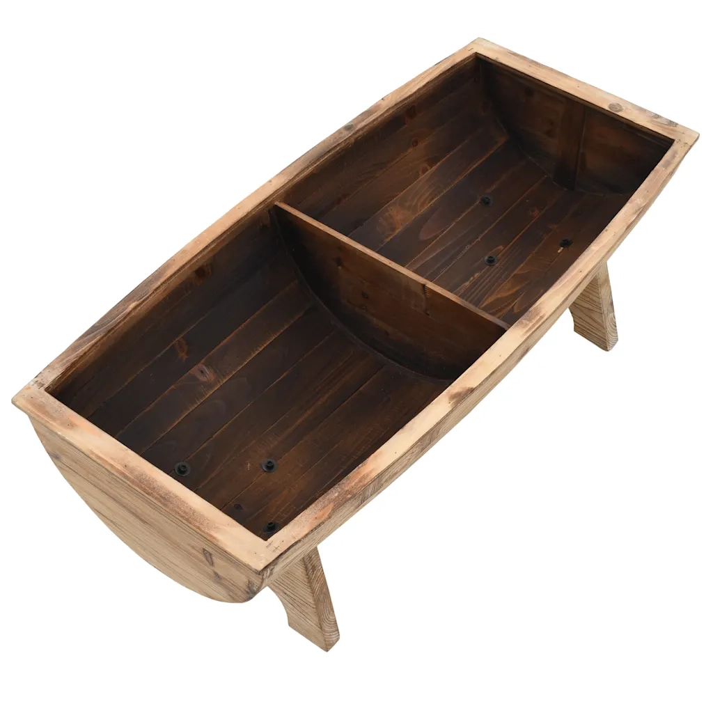 Cassapanca-Baule-Panca con Contenitore in Legno Massello e Tessuto 103x51x44 cm