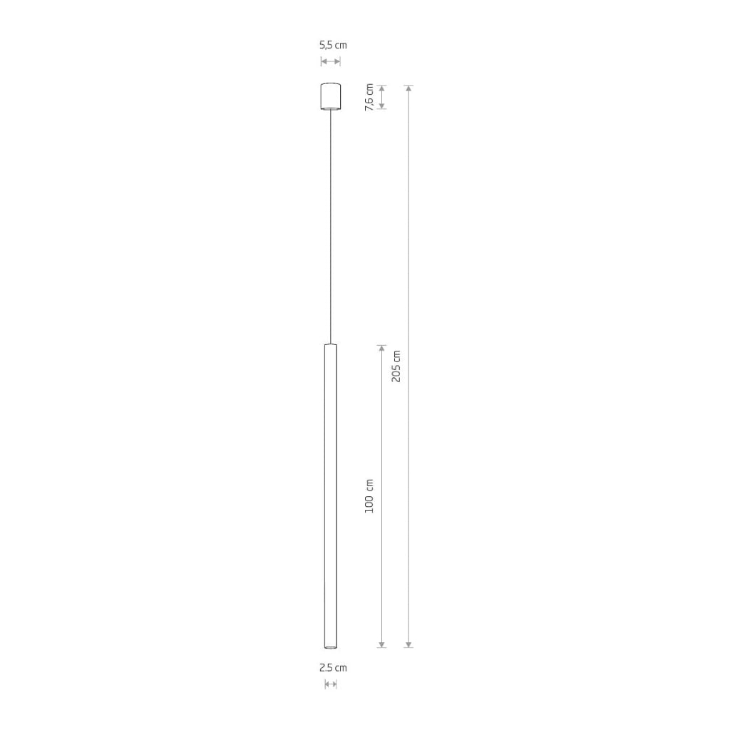 Lampada a sospensione Nowodvorski Laser nera G9 8436