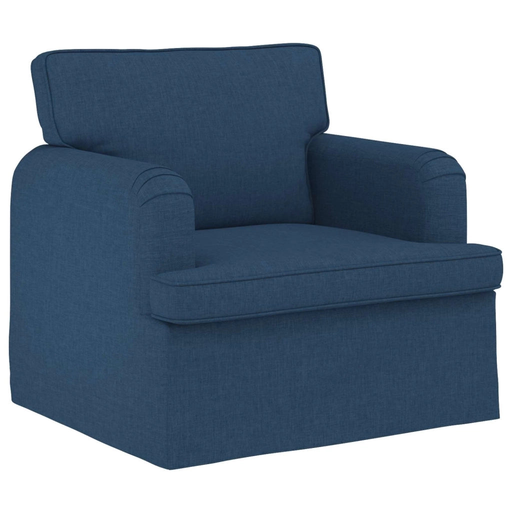 Set di divani 2 pcs Blu 144 x 80 x 85 cm Tessuto 3407522