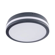 Plafoniera LED 18W Ø22 grafite CCT sensore IP65 Kanlux