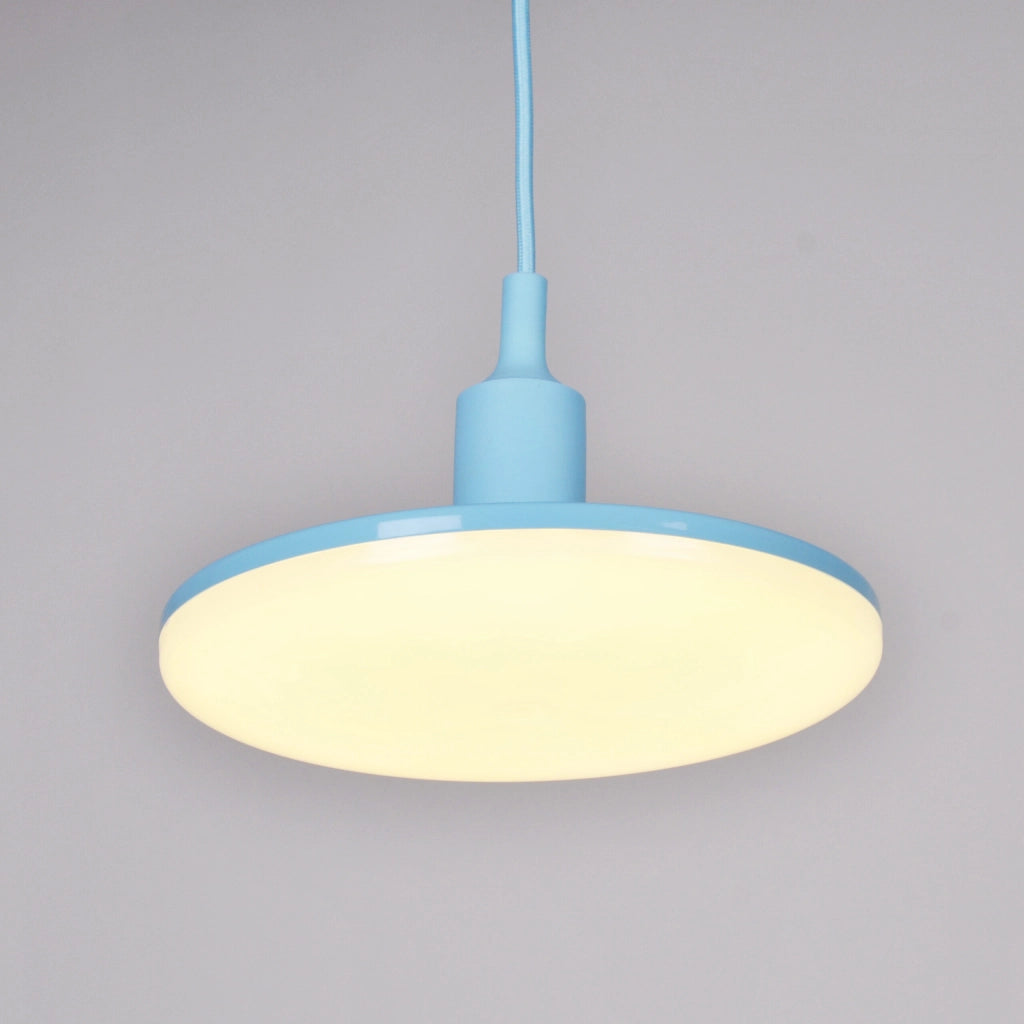 Lampada a sospensione KIKI blu E27 LED 15W 3000K Polux