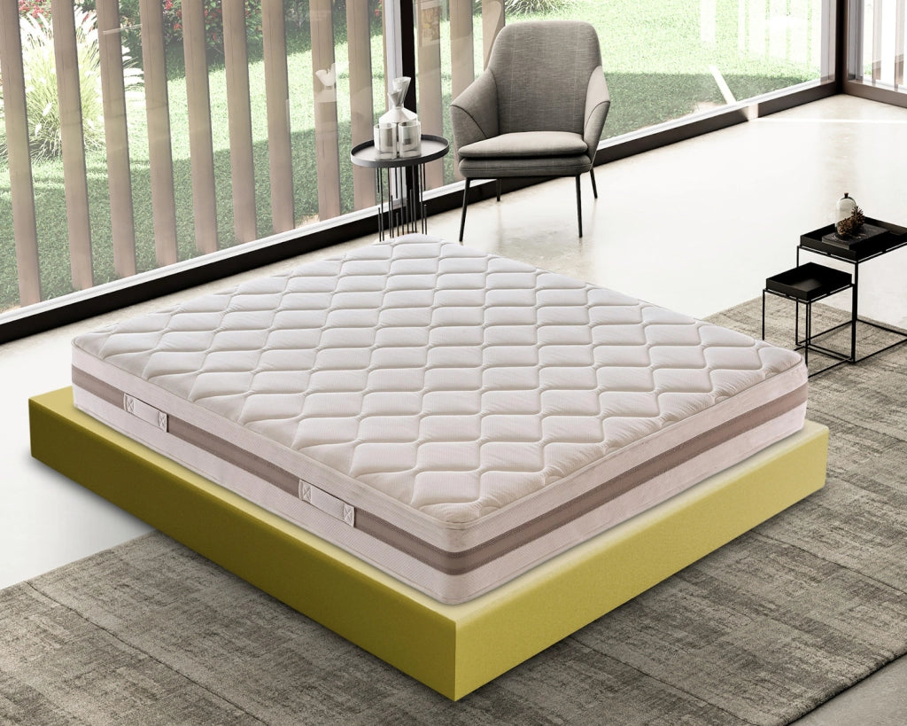 Materasso Piazza e Mezza 140x200 in Waterfoam  11 zone differenziate  Ortopedico