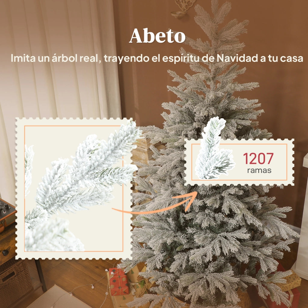 Albero di Natale Nevado ¨C Minimal ¨C 180 cm Base Plegabile