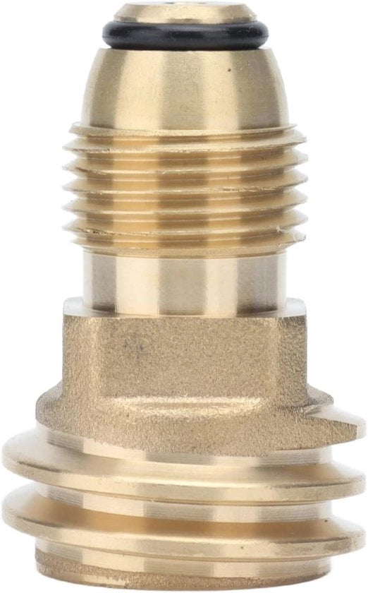 Adattatore di Connessione Rapida per Ventilatore del Serbatoio a Propano - Per Griglia da Campeggio, Cottura, Riscaldamento, Fumatori e Focolari.