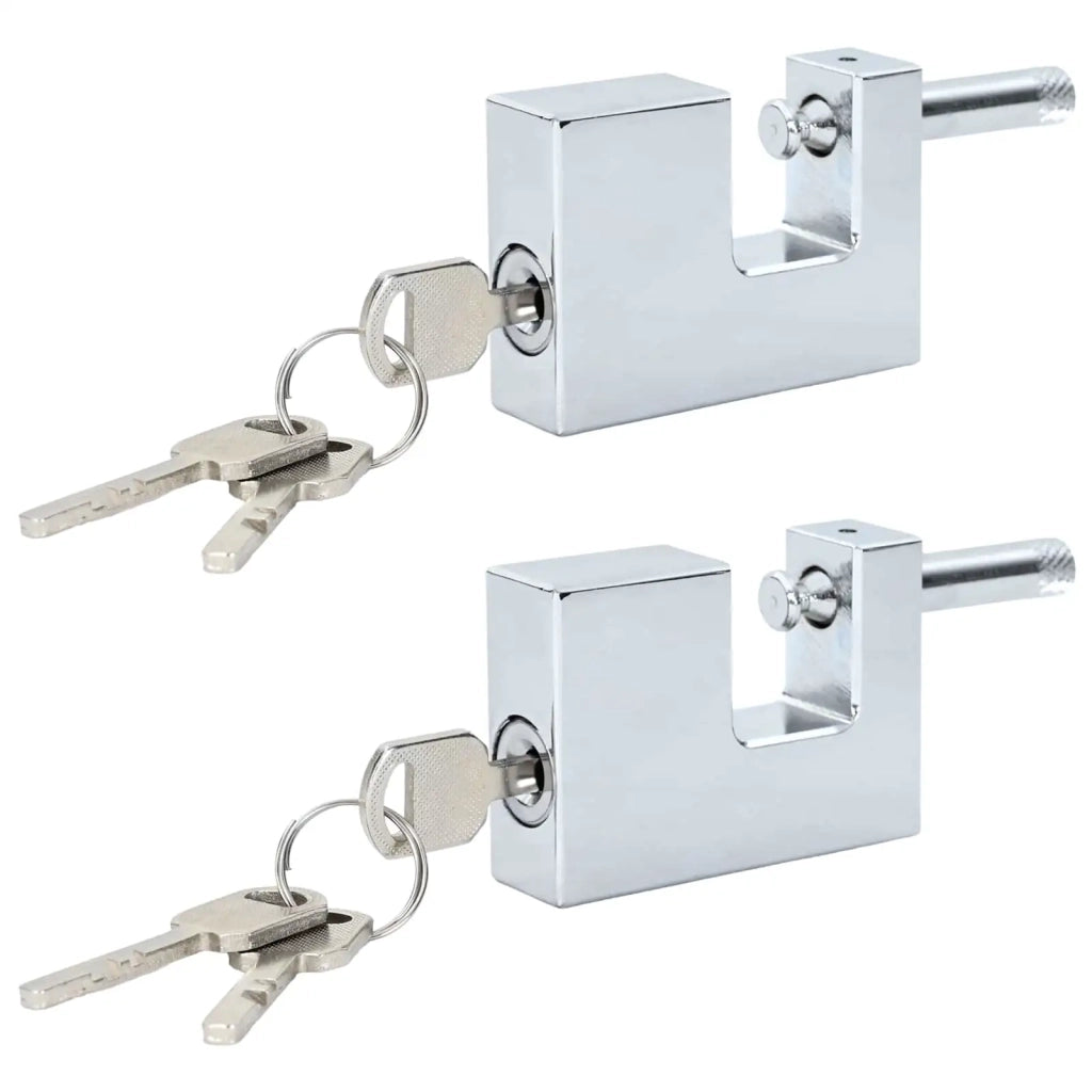 Lucchetto 2 pz Argento Acciaio CFW9540172