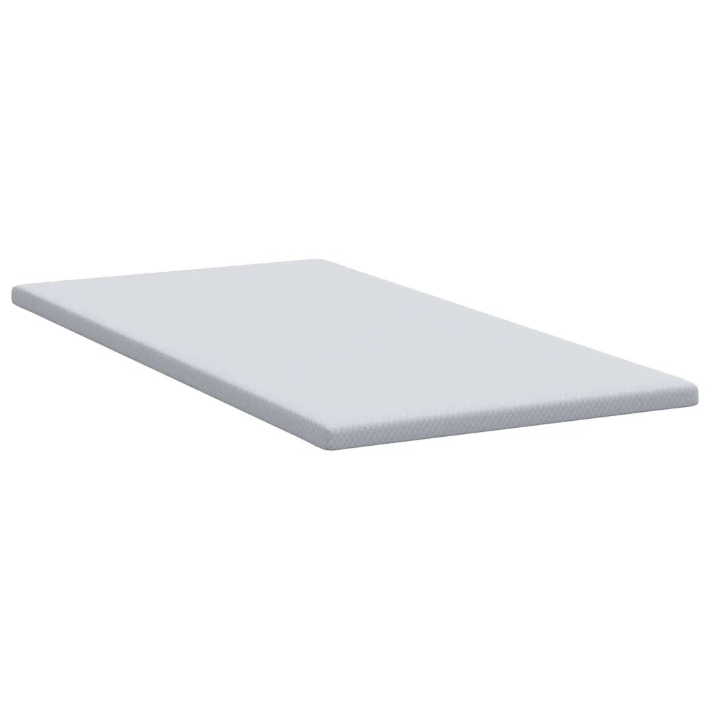 Topper per materasso Bianco 90 x 200 cm Tessuto Jacquard 4106223