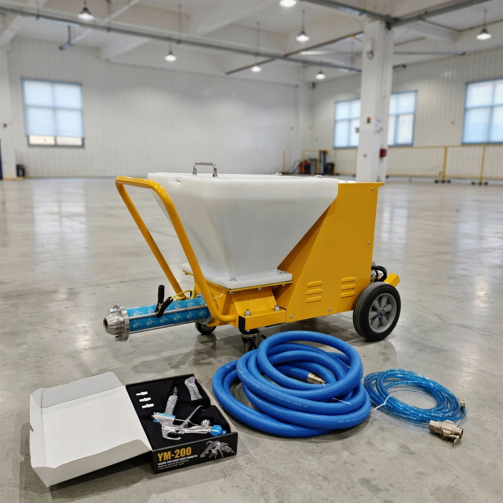 Pompa per Intonaco Rosfix StoneFlow ST15 – Motore 3000W | 15 L/min | 400 PSI | Ugelli 6/8/10 mm
