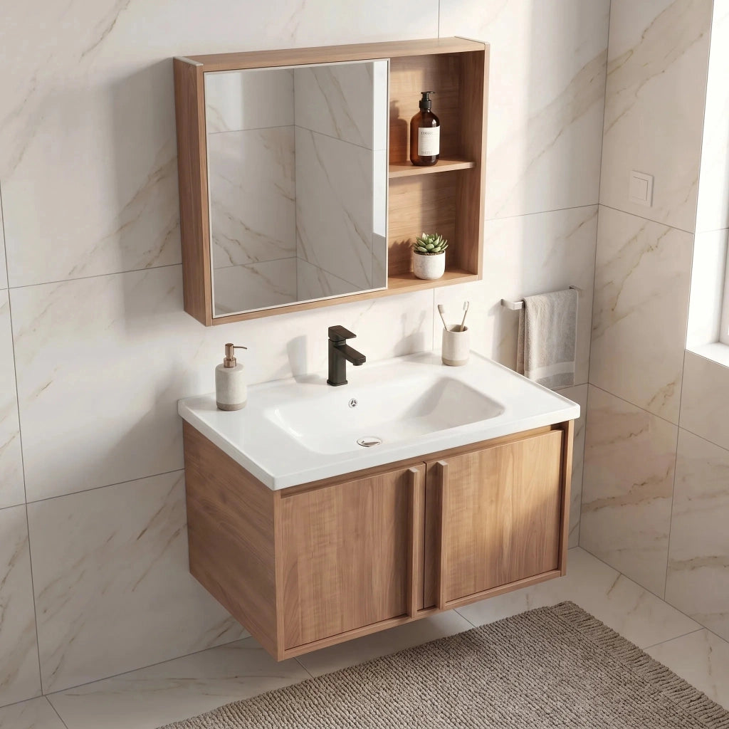 Set Di Mobili Da Bagno Con Lavabo Gama T25023 Hhl 70cm