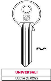 CHIAVI PZ10 UL 054 UNIVERSALE SENZA MARCA GENERICO