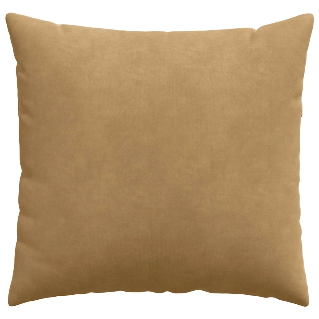 Cuscini da Divano 2 pcs Marrone 50 x 50 cm Tessuto in Cords 42013979