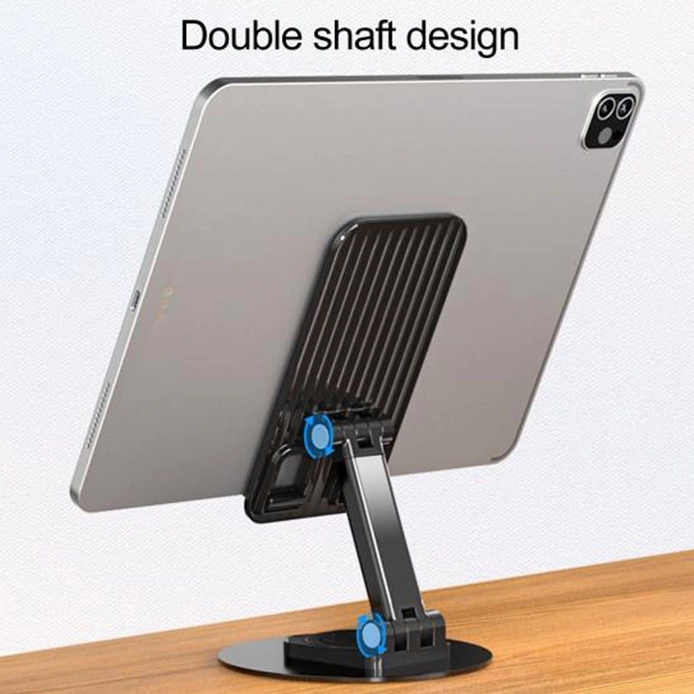 Trade Shop - Supporto Portatile Per Smartphone Tablet Regolabile In Altezza Scrivania Ufficio -
