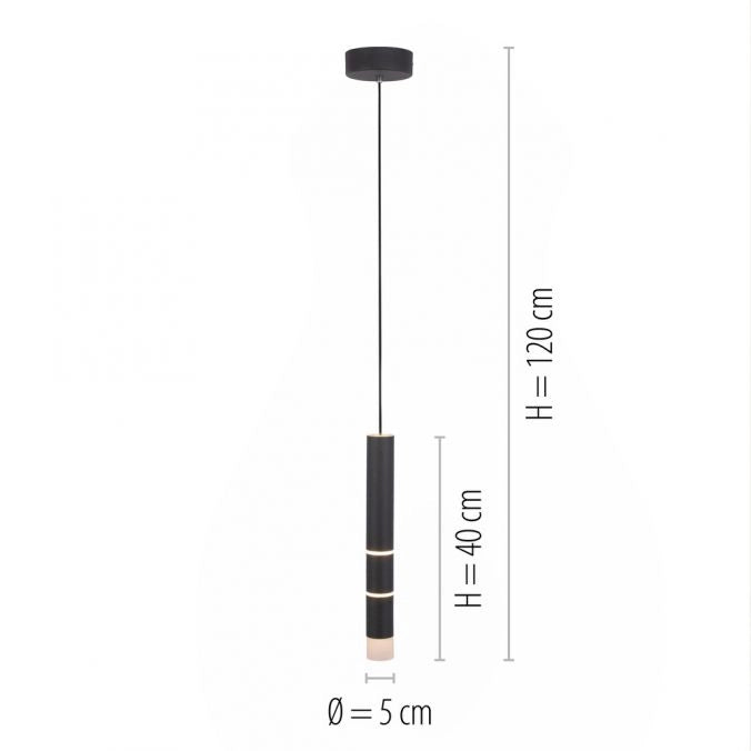 Lampada a sospensione LED 4 luci Pure-Vega Paul Neuhaus