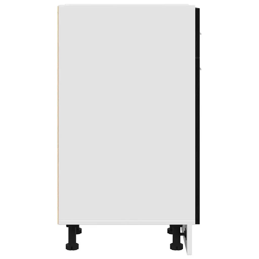 Armadio pensile Rovere Nero 30 x 46 x 81,5 cm Legno multistrato 863237