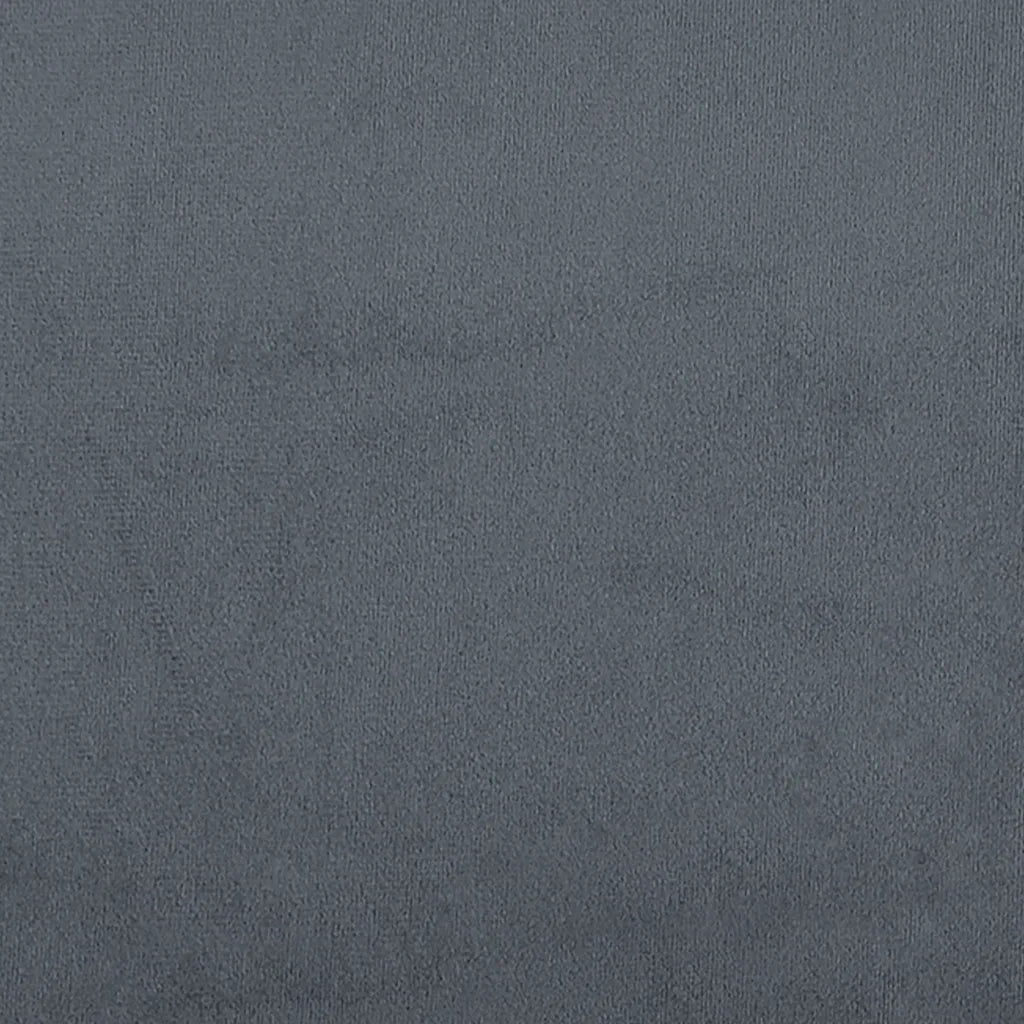 Panca con Cuscini-Sgabello-Divano Grigio Scuro 120,5x65x75 cm Velluto