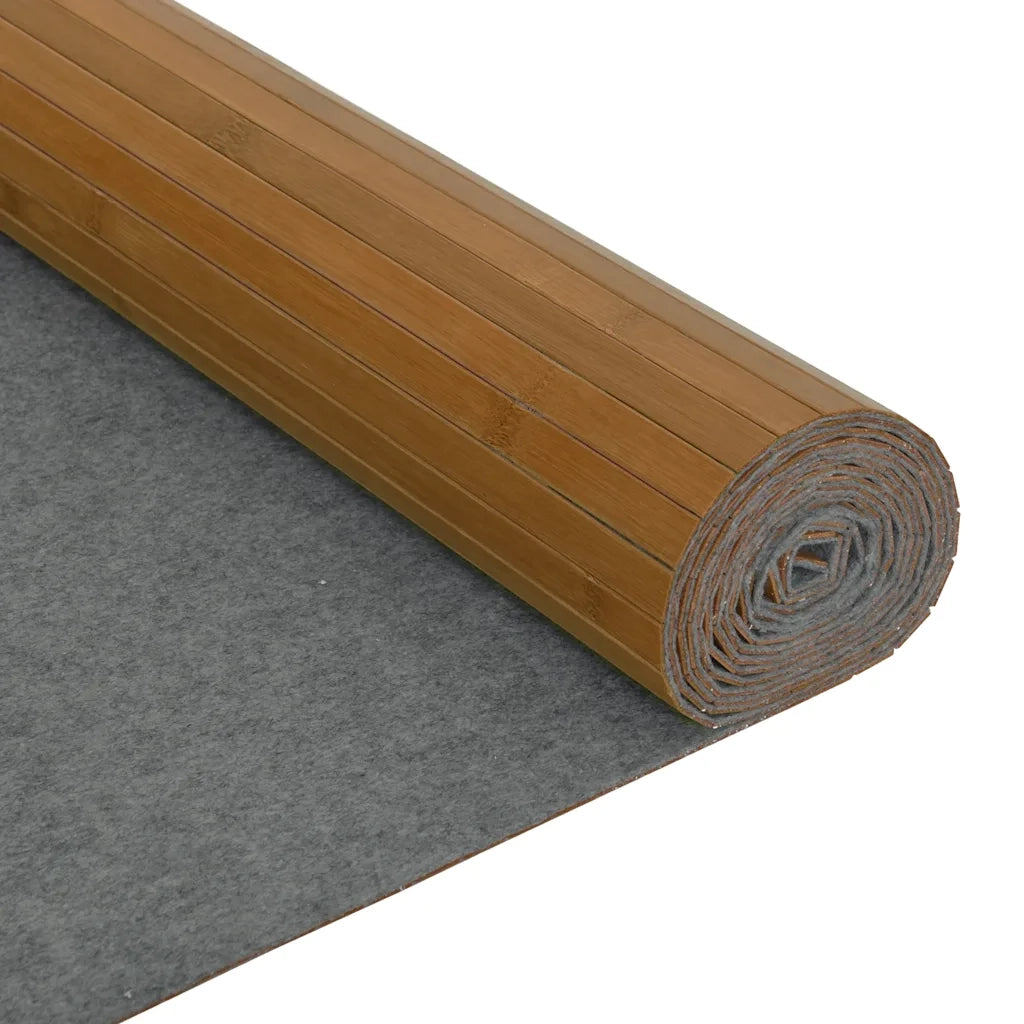 Divisorio Ambienti Marrone Larghezza 250 cm Altezza 165 cm in Bambù 376992