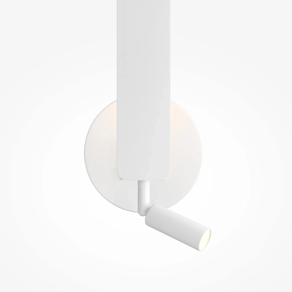Maytoni applique Combo 2 luci LED integrato bianco alluminio