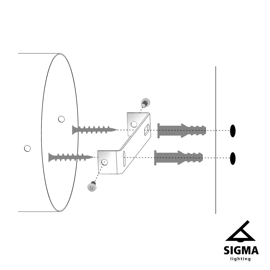 Applique Artis classica nero/bianco E14 40W Sigma Lighting