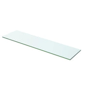 Pannello per mensola in vetro trasparente 60 x 12 cm 2702187/2