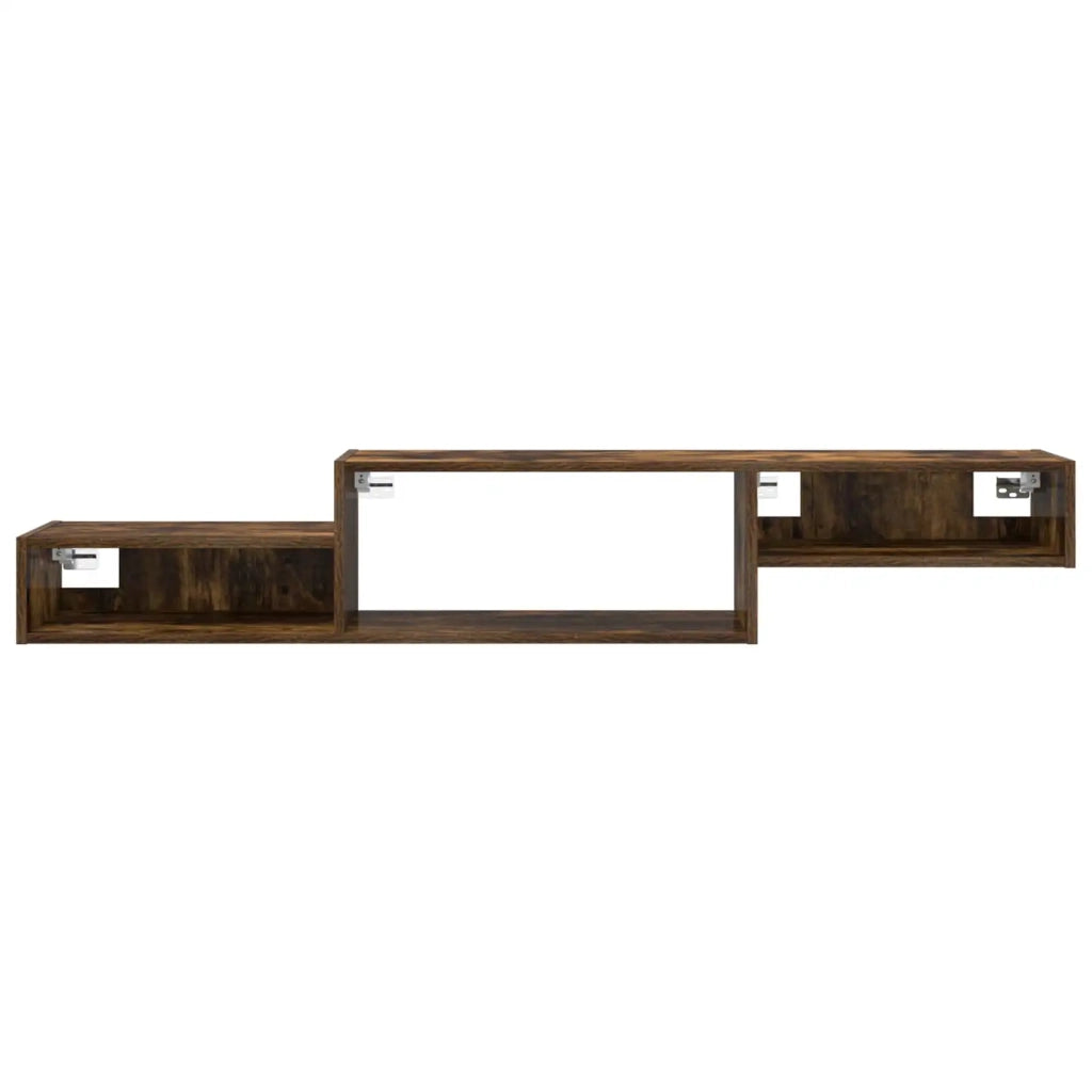 Mobile TV da Parete | Armadietto TV | Mobile Porta TV A Parete | Armadietto TV | Mobile Porta TV Rovere Fumo 150 x 28 x 26 cm