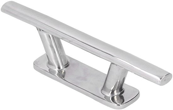 Fermoamico 200 mm - Acciaio Inossidabile - Tipo Buia Ellittico - Adatto per Barche/Jacht - Materiale di Alta Qualità - Duraturo e Luccicante - Fermoamico da Dock