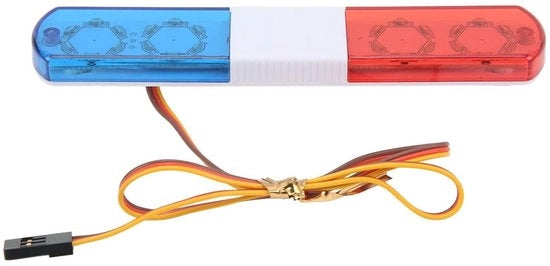 Lanterna di Pubblica Sicurezza a LED - 4 Modalità - Design di Simulazione - Materiale Resine Sintetica - Consumo Energia Ridotto