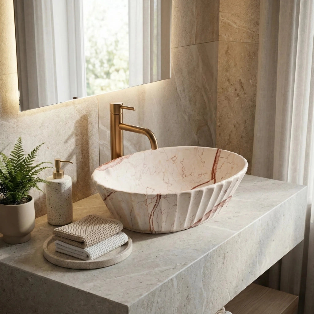 Lavabo Da Appoggio Rea Samanta Zen
