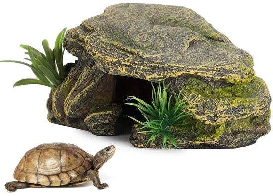 Terrario Decorativo per Reptili/Anfibi - Materiali Sicuri - Design Vivace - Ambientale - Grotta per Reptili 

Modello: Schuilplaats Duurzaam 
Codice: non specificato 
Specifica: non specificato