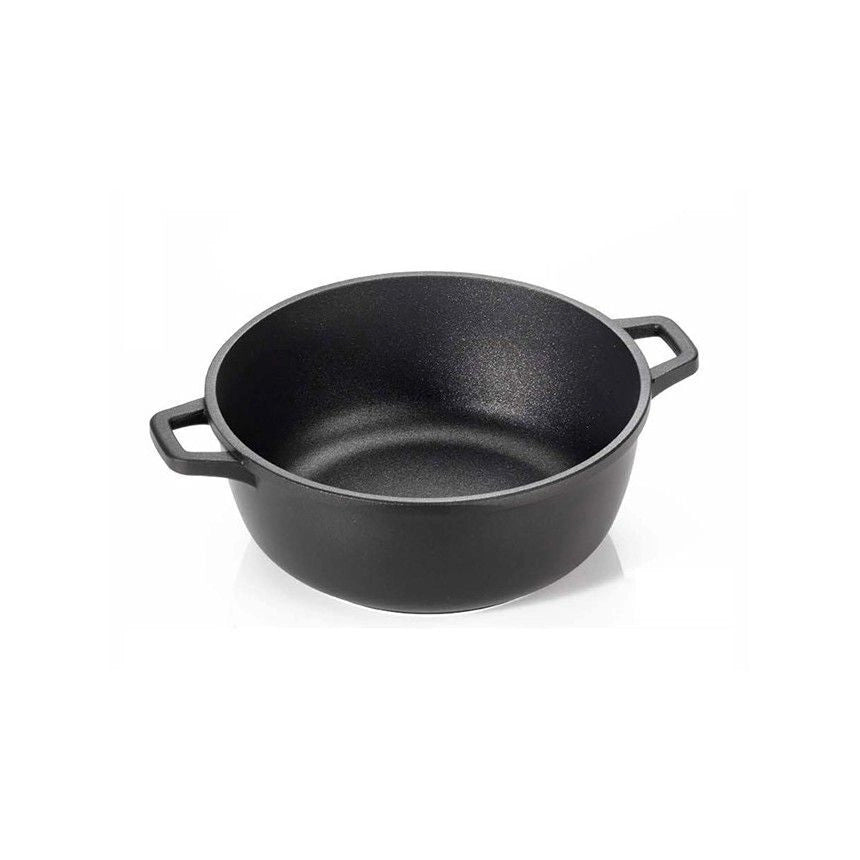 Home 6639328 Grand Chef Casseruola Antiaderente con 2 Manici 28 cm colore Nero