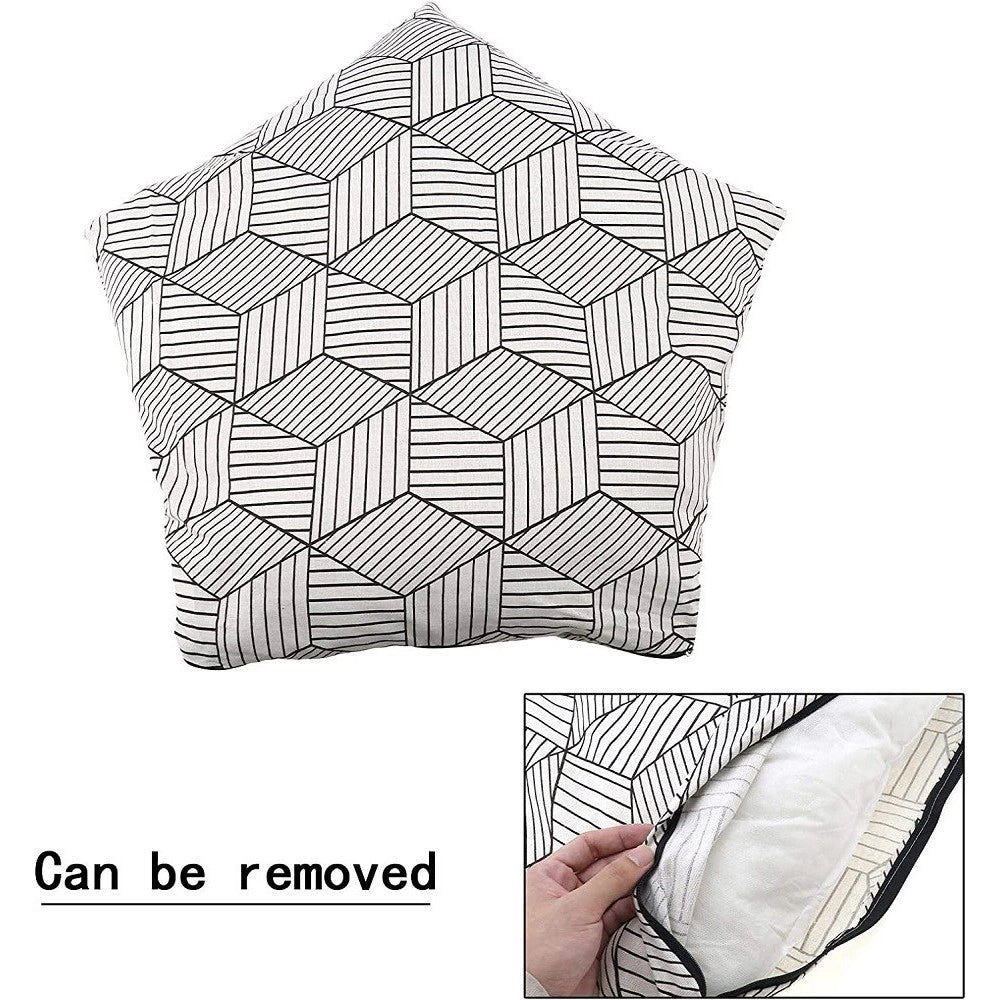 Trade Shop - Tepee Letto Cuscino Lavagna Rimovibile Lavabile Portatile Per Animali 60x60x90cm -