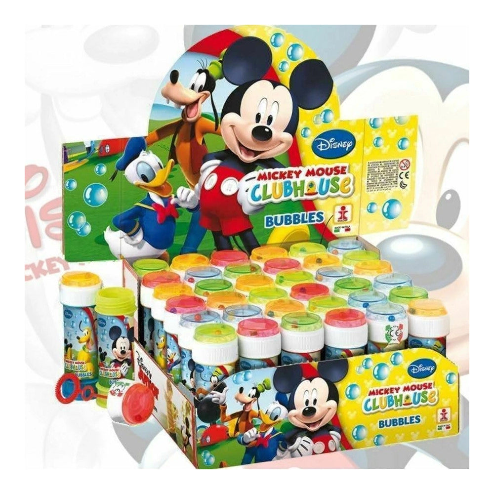 Trade Shop - Bolle Di Sapone Topolino Confezione 36 Pz Flacone 60 Ml Gadget Party -