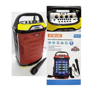 Trade Shop - Cassa Hifi Altoparlante Portatile Bluetooth Con Microfono E Telecomando Mp3 Usb -