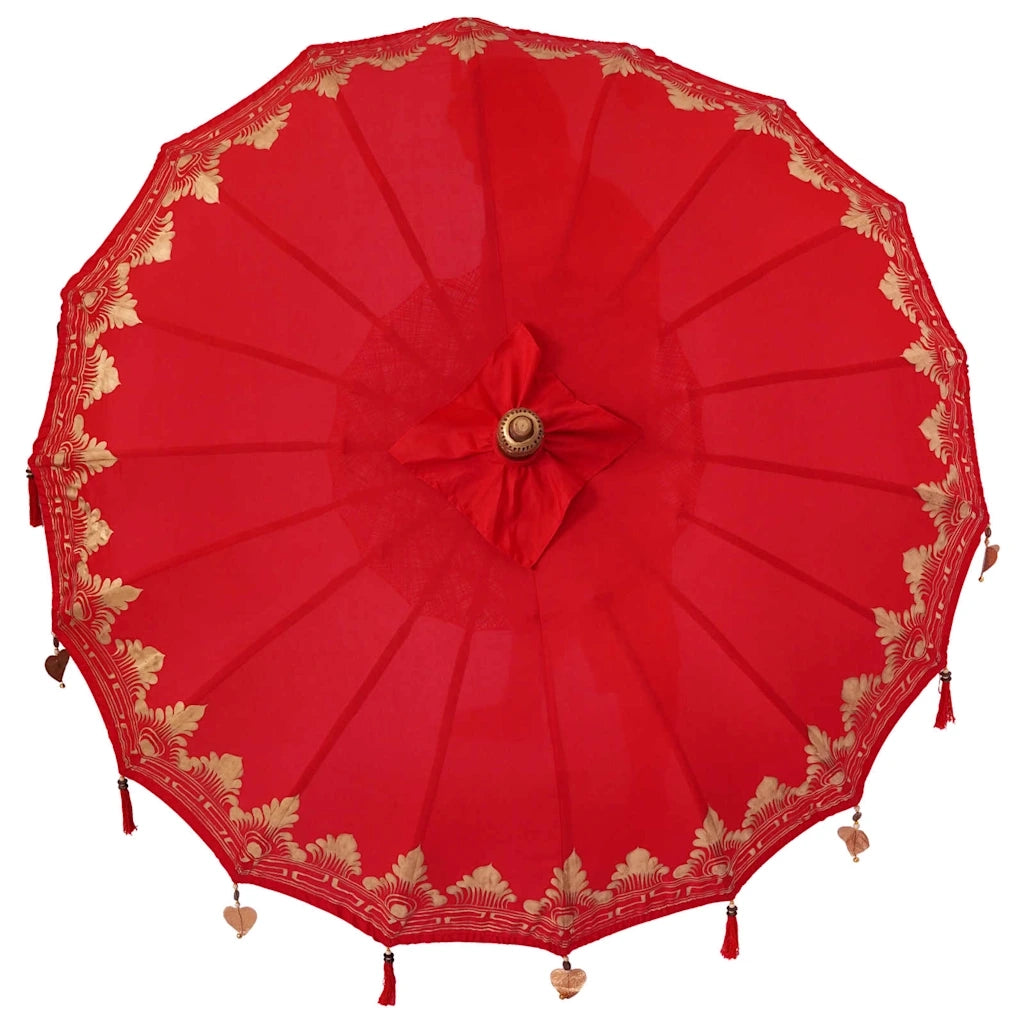 Parasol Balinese Rosso 185 x 185 x 260 cm 42006458