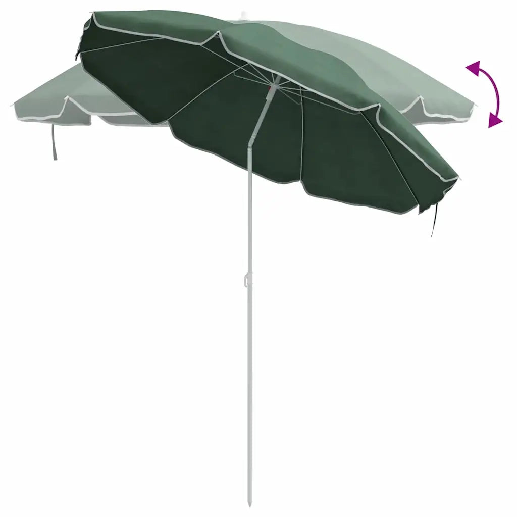 Ombrello da giardino-Ombrellone da spiaggia Poliestere 170T Verde