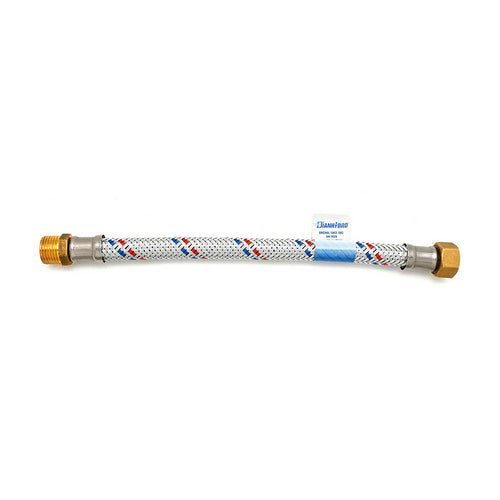 FLESSIBILE ANTIVIBRANTE IN ACCIAIO ZINCATO MF CM 20- 1- DH- pezzi 1