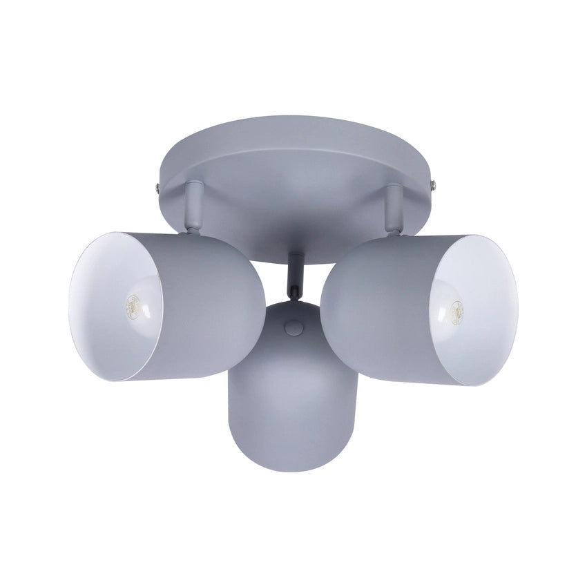 Plafoniera Candellux Azuro 98-63236 grigia 32cm 3xE27