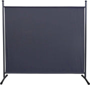 Divano a schermo - grigio - opaco - 180 x 178 cm