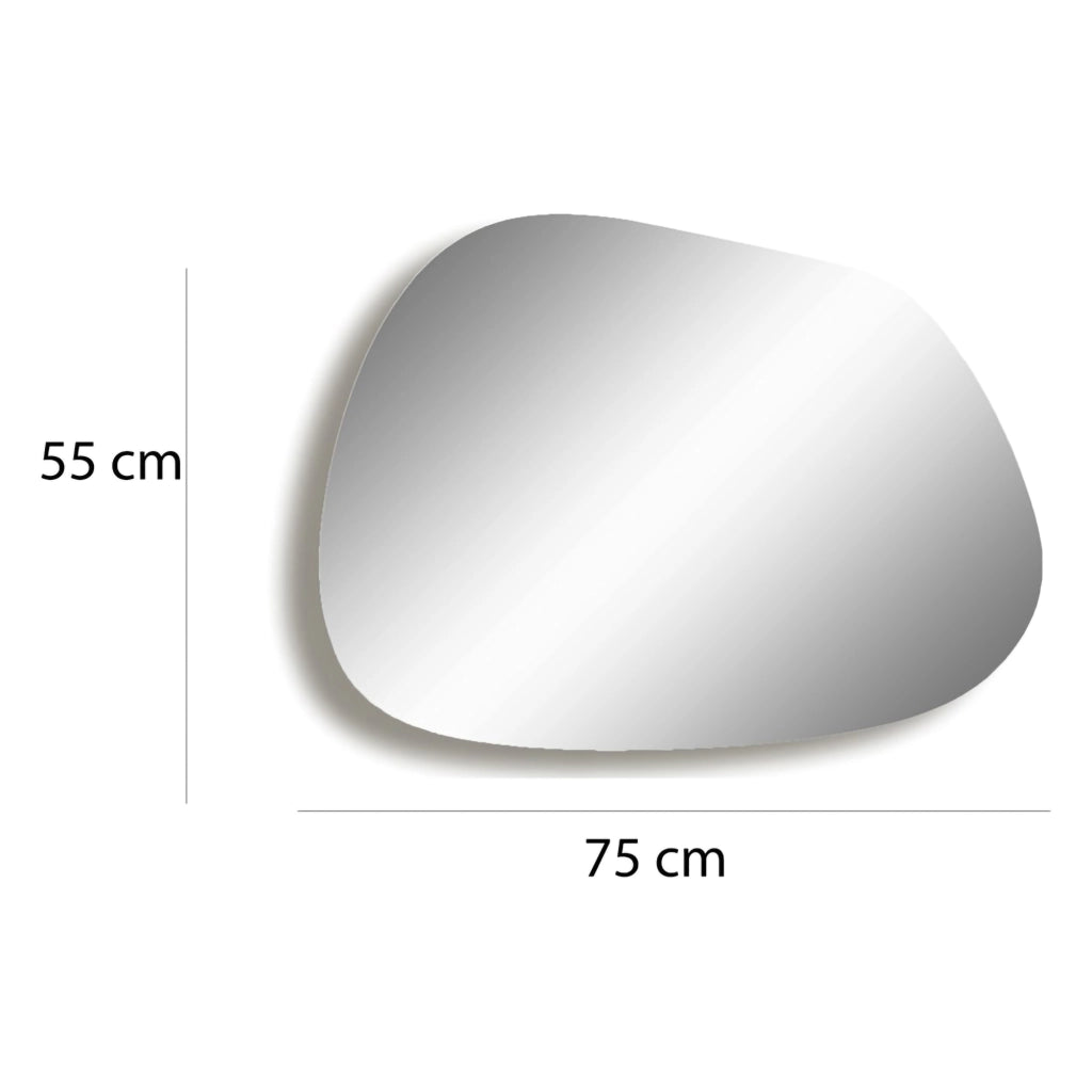 Dorno, Specchio Forma Ovale, 55x75h cm oro