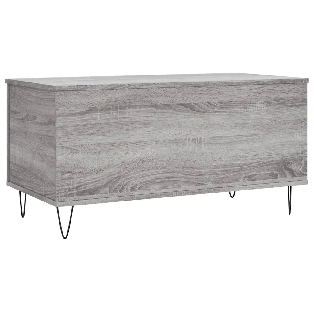 Tavolino salotto | Tavolino da caff¨¨ | Tavolino da Soggiorno Grigio Sonoma 90x44,5x45 cm Legno Multistrato