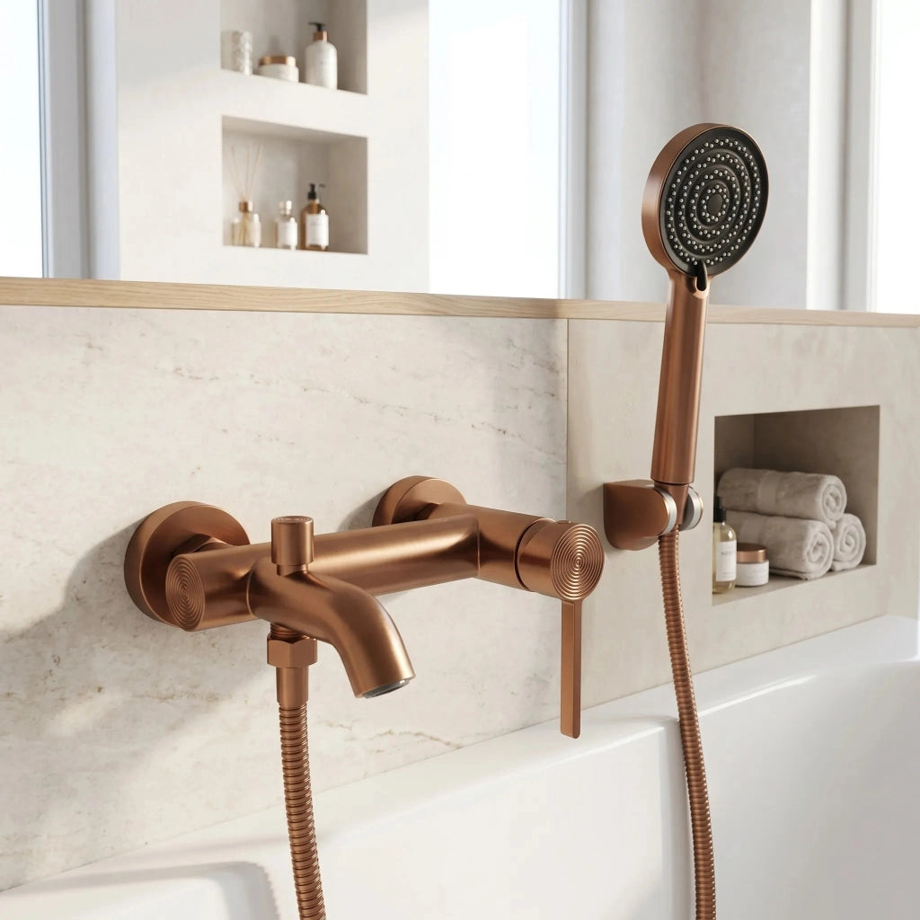Rubinetto Da Vasca Rea Foster Brush Copper