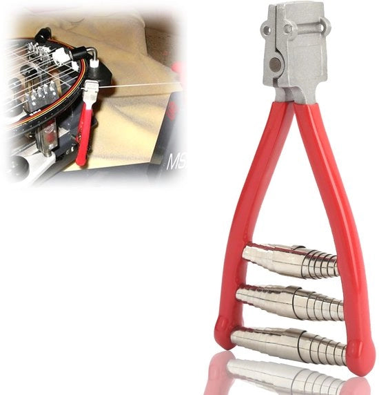 Tang per Racket - Clip Robusta per Tennis e Badminton - 3 Pezzi - Aluminio Ultraleggero - Alta Resistenza alla Trazione - Manico Comodo - Tang per Lancio Racket