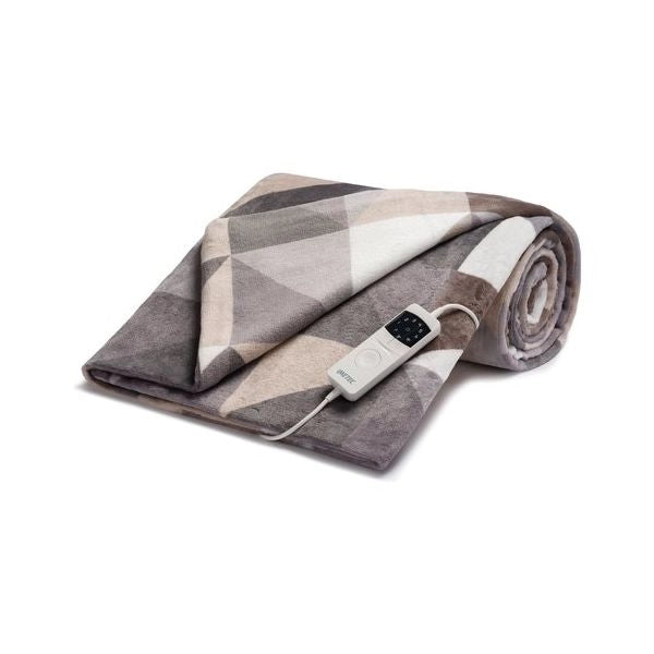 Coperta elettrica imetec 26209 caldoplaid adapto plus velvet brown