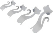 Decorazioni per Parete in Specchio - 4 Pezzi - Sticker per Parete Decorativo - Impermeabile - Anticorrosivo - Leggero e Facile da Applicare - Sticker per Parete con Specchio