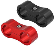 Assortimento di Slangklemme in Alluminio - Slangklemme - Slangklemme Assortimento - Slangklemtang - Disegno a Doppia Fessura - 2 Pezzi - Fissaggio di Tubo
