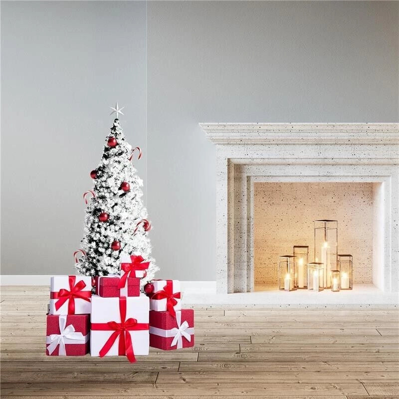 MAURY'S ALBERO DI NATALE EXTRA SLIM 150 CM INNEVATO