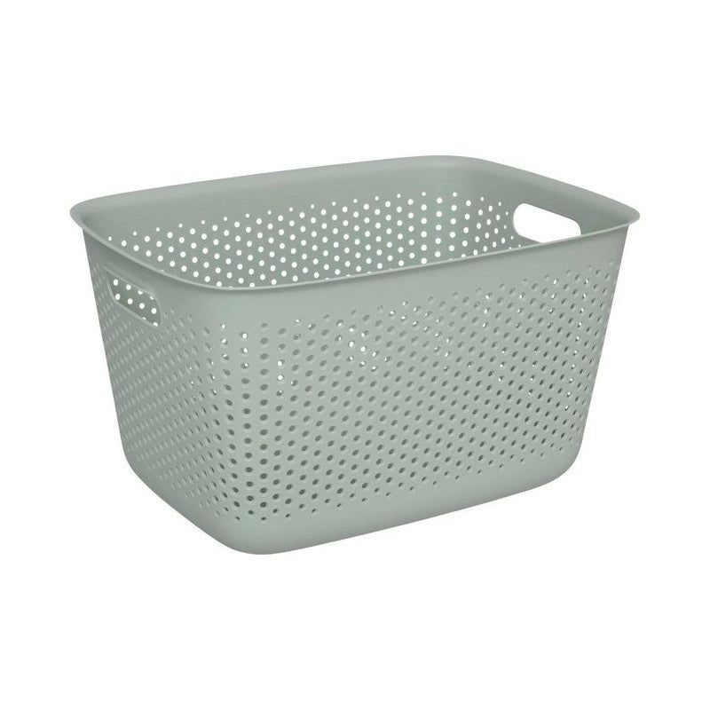 Cestino multiuso in plastica Tila Salvia 17 L