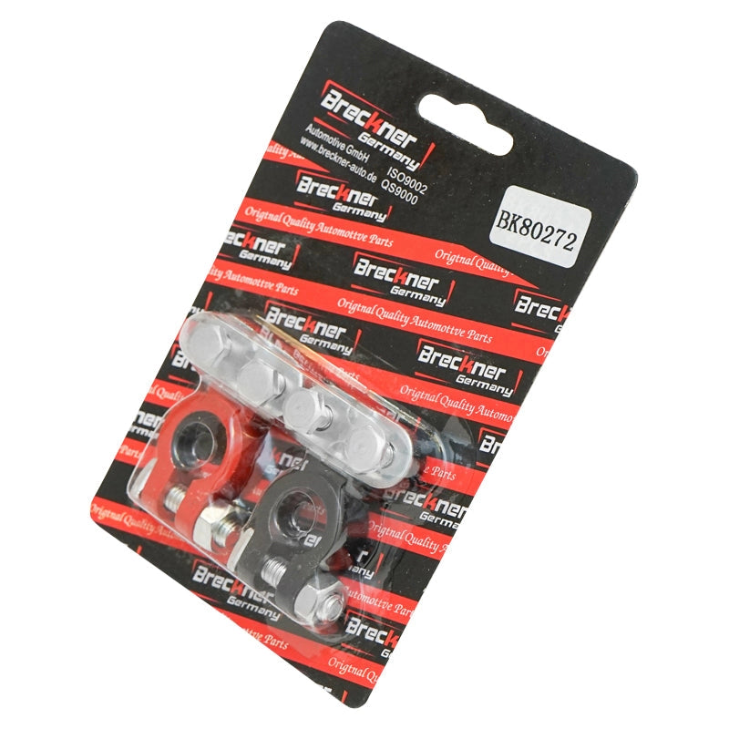 Set di terminali per batteria rossi e neri Breckner Germany