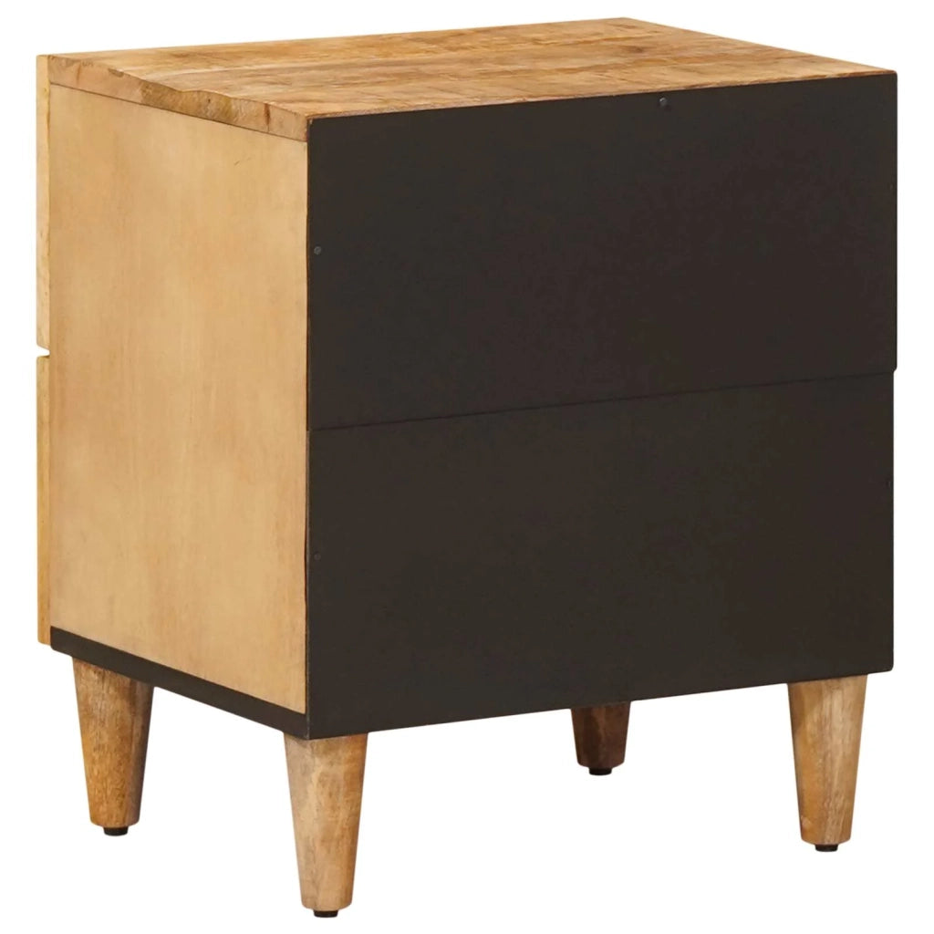 Comodino con cassetto 2 pcs Marrone 40 x 33,5 x 46 cm 4018915