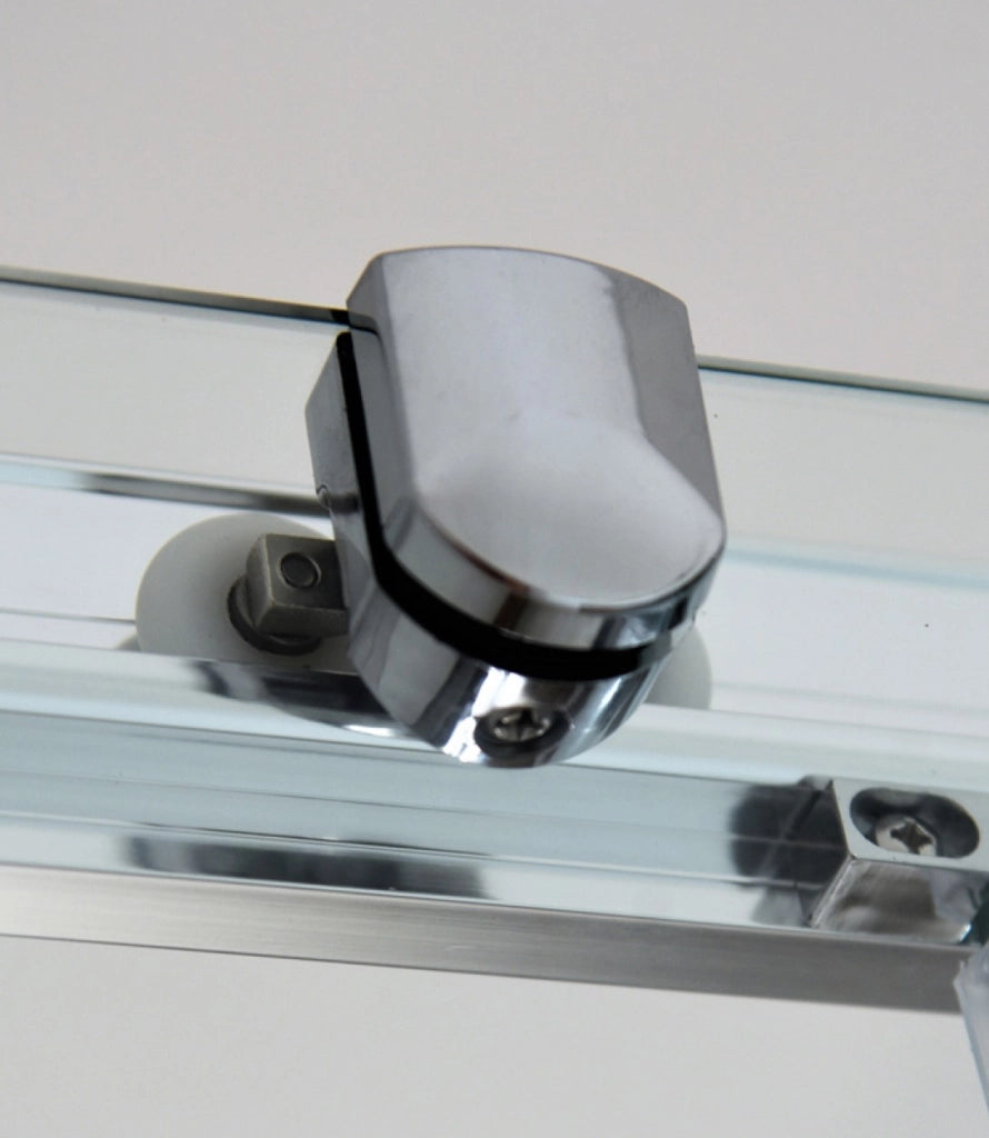 Box doccia Style profilo cromato trasparente 140x140cm da 6mm